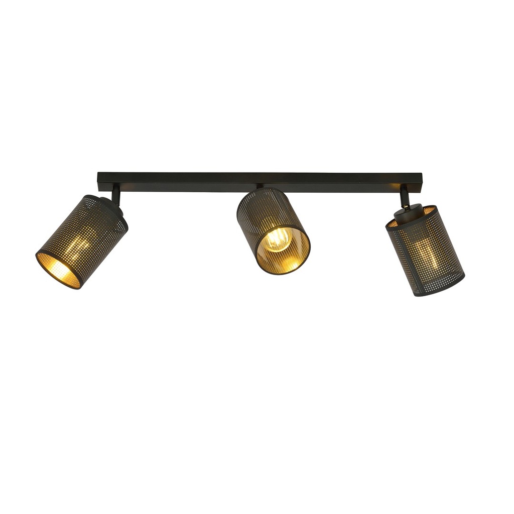 [1152/3] Lampada da soffitto Bronx 3 Black