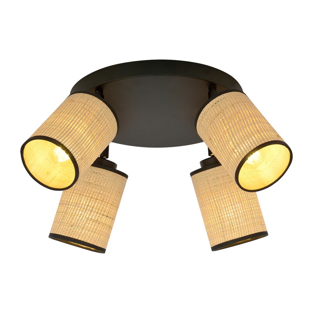 Lampada da soffitto Yoga 4 Premium Black
