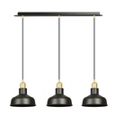 Lampada a sospensione Ibor 3 Black