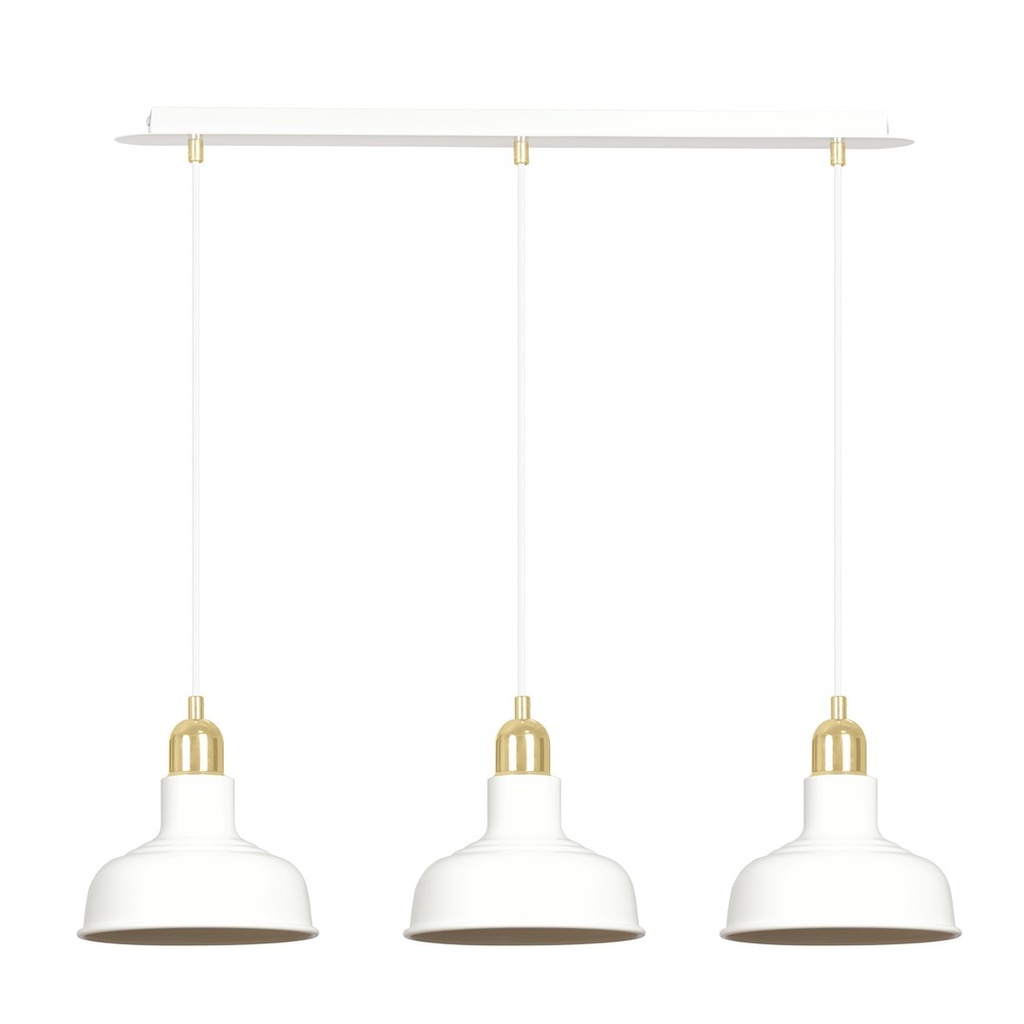 Lampada a sospensione Ibor 3 White