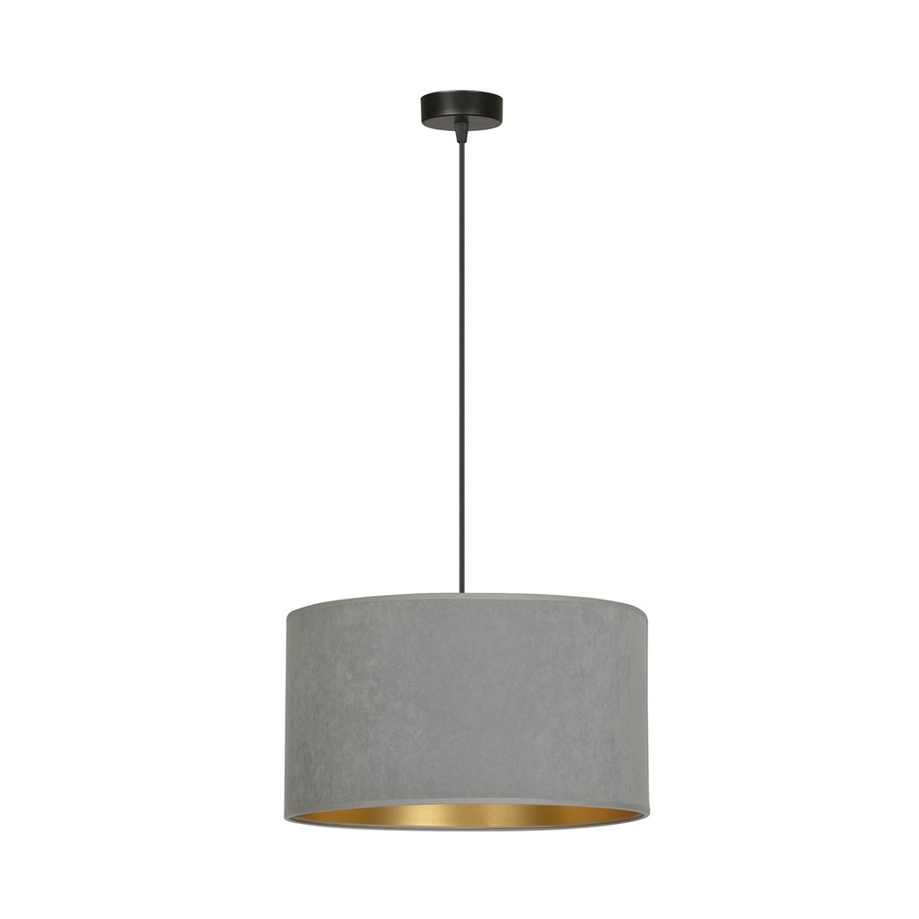 Lampada a sospensione Hilde 1 Bl Gray