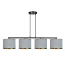 Hilde 4 Bl Grau Pendelleuchte