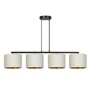 Lampe suspendue blanche Hilde 4 Bl