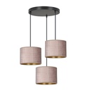 Hilde 3 Schwarz Premium Rose Pendelleuchte