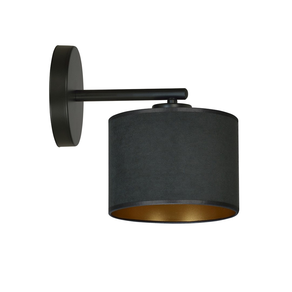 [1054/K1] Applique murale Hilde K1 Bl noire