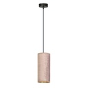 Bente 1 Black/Pink pendant lamp