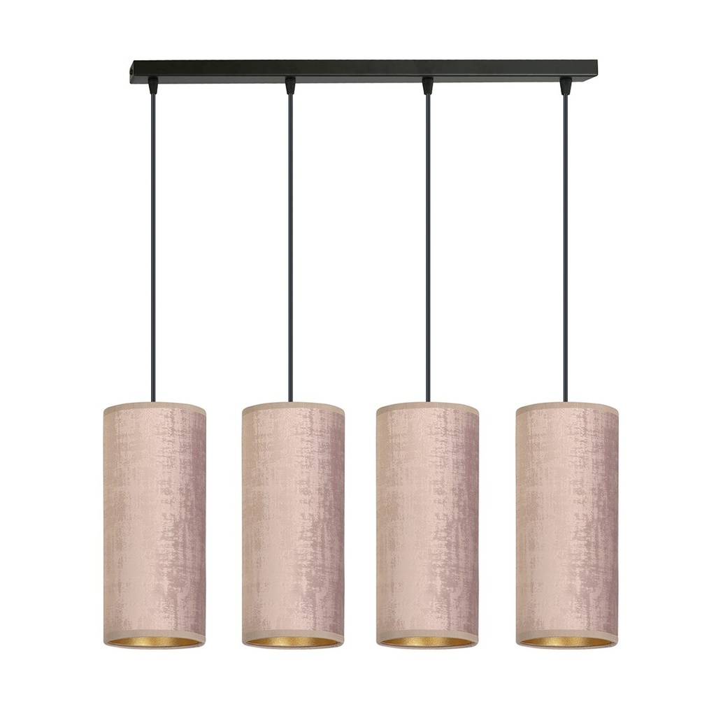 [1061/4] Bente 4 Bl Rose Pendelleuchte