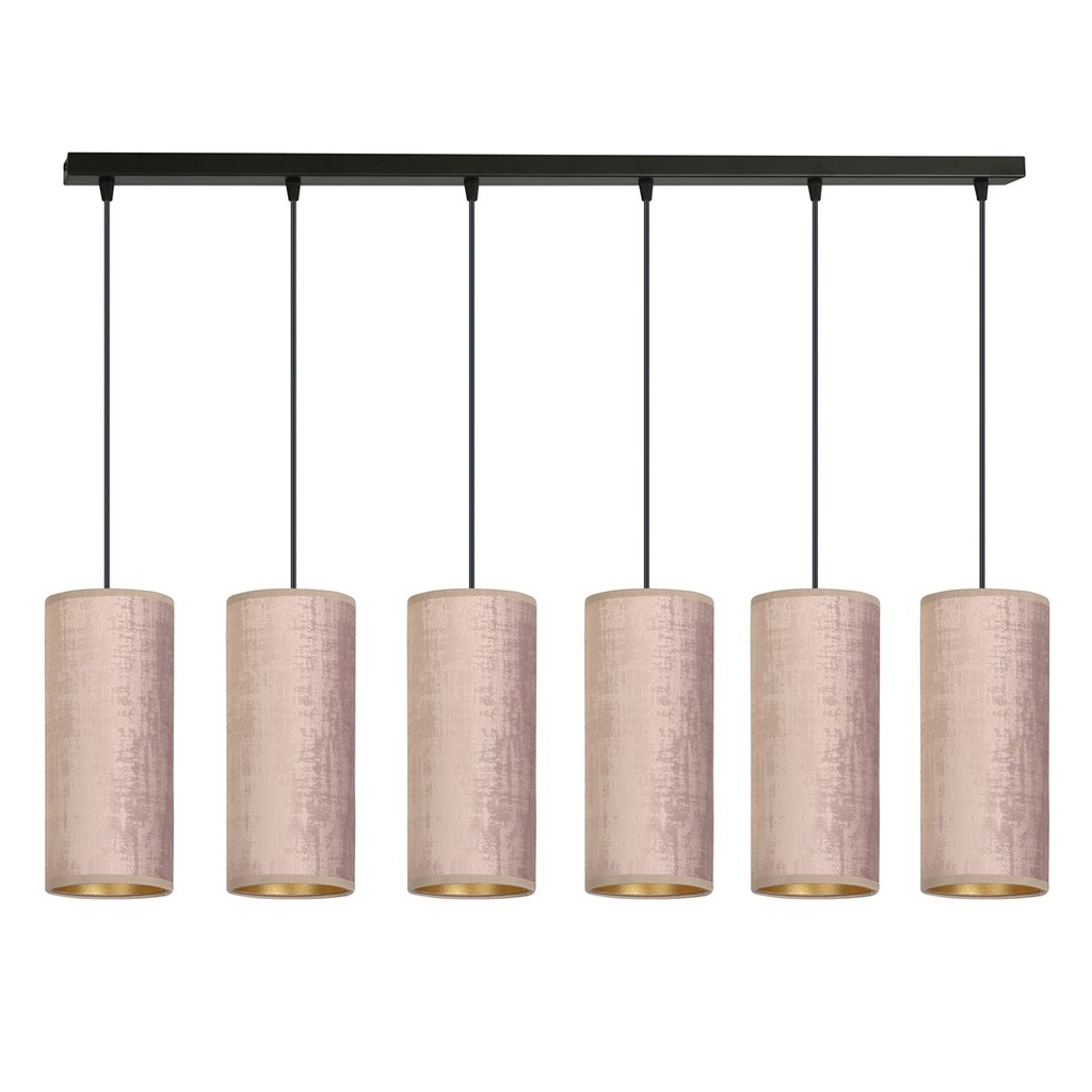 [1061/6] Bente 6 Bl Rose Pendelleuchte