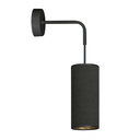 Applique murale Bente K1 Bl noire