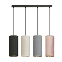 Bente 4 Black Mix pendant lamp