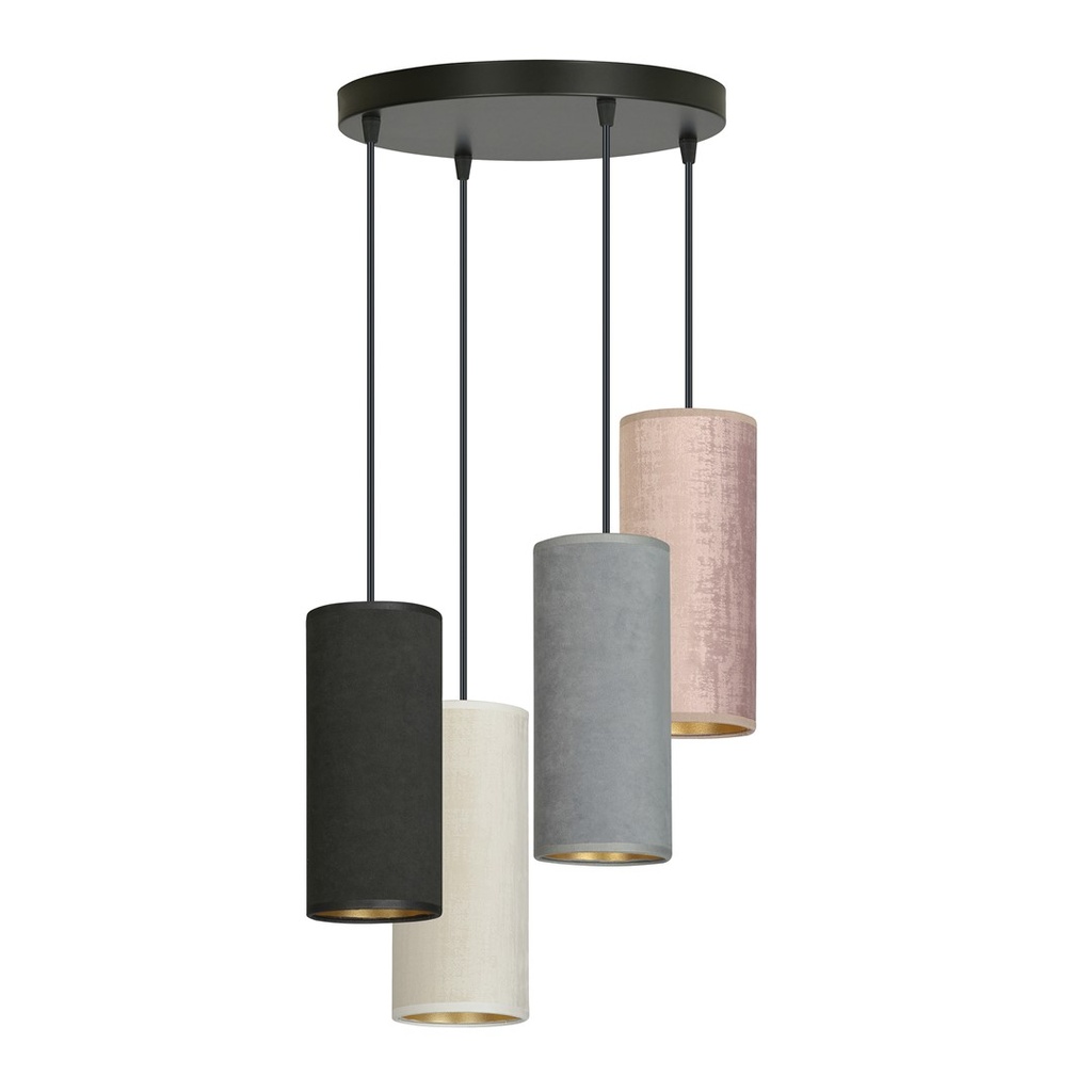 Bente 4 Black Premium Mix pendant lamp