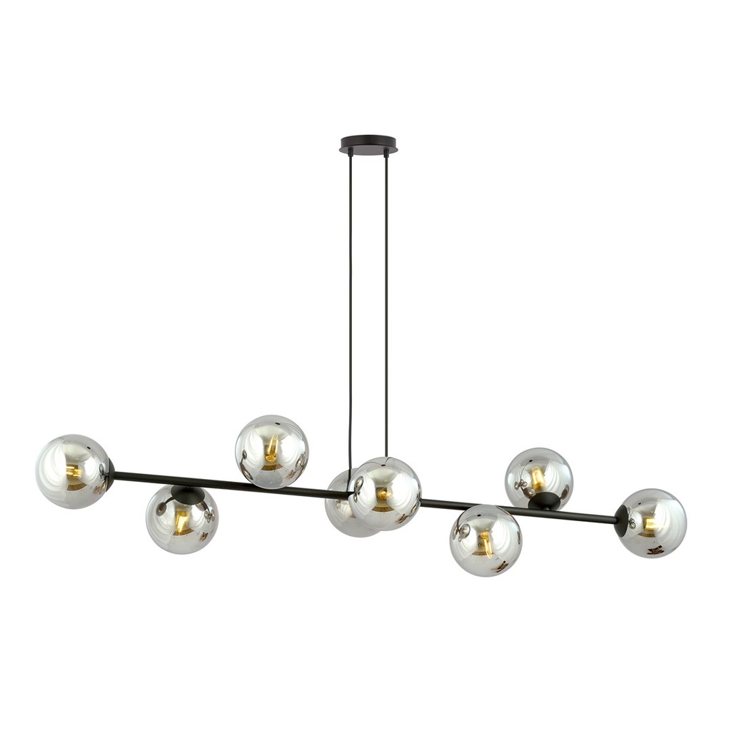 Lampada a sospensione Rossi 8 Bl Grafit