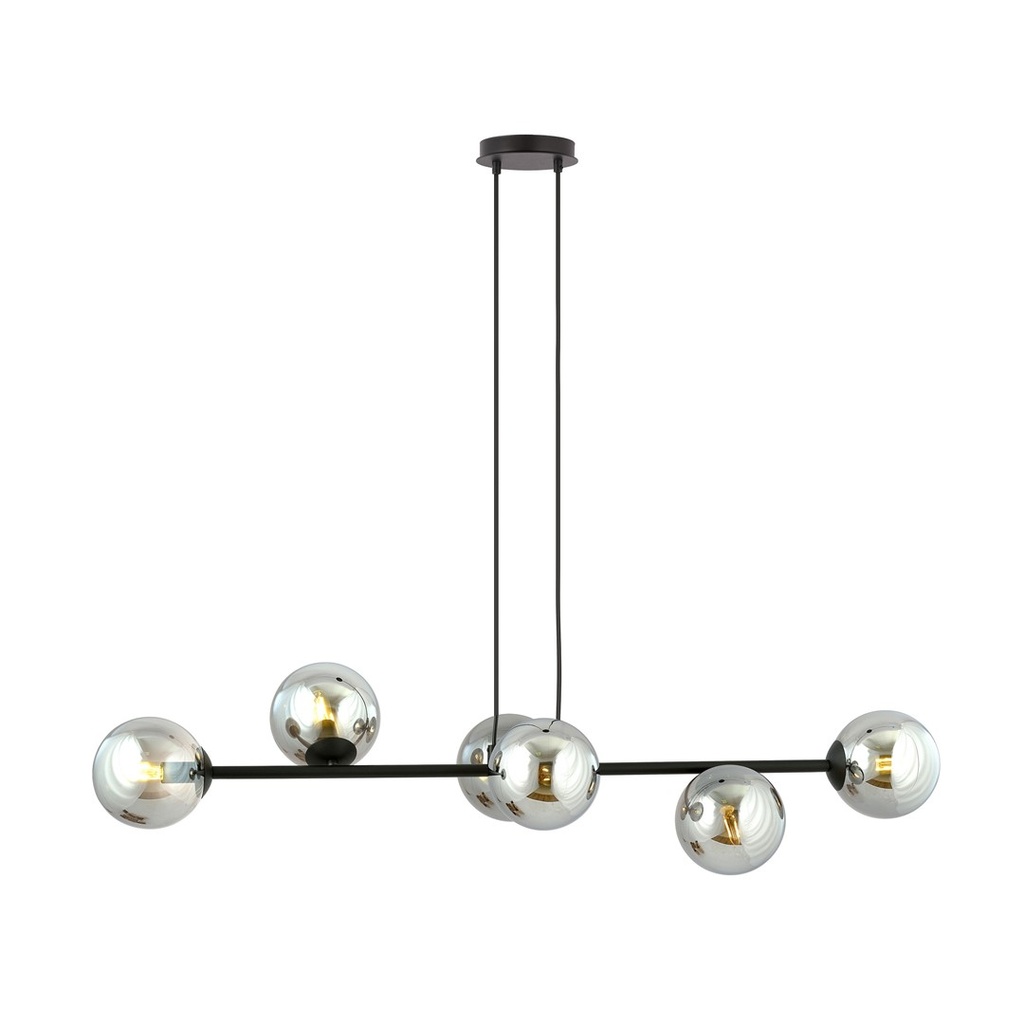 Lampada a sospensione Rossi 6 Bl Grafit