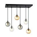 Lampada a sospensione Cosmo 6 Bl Mix1