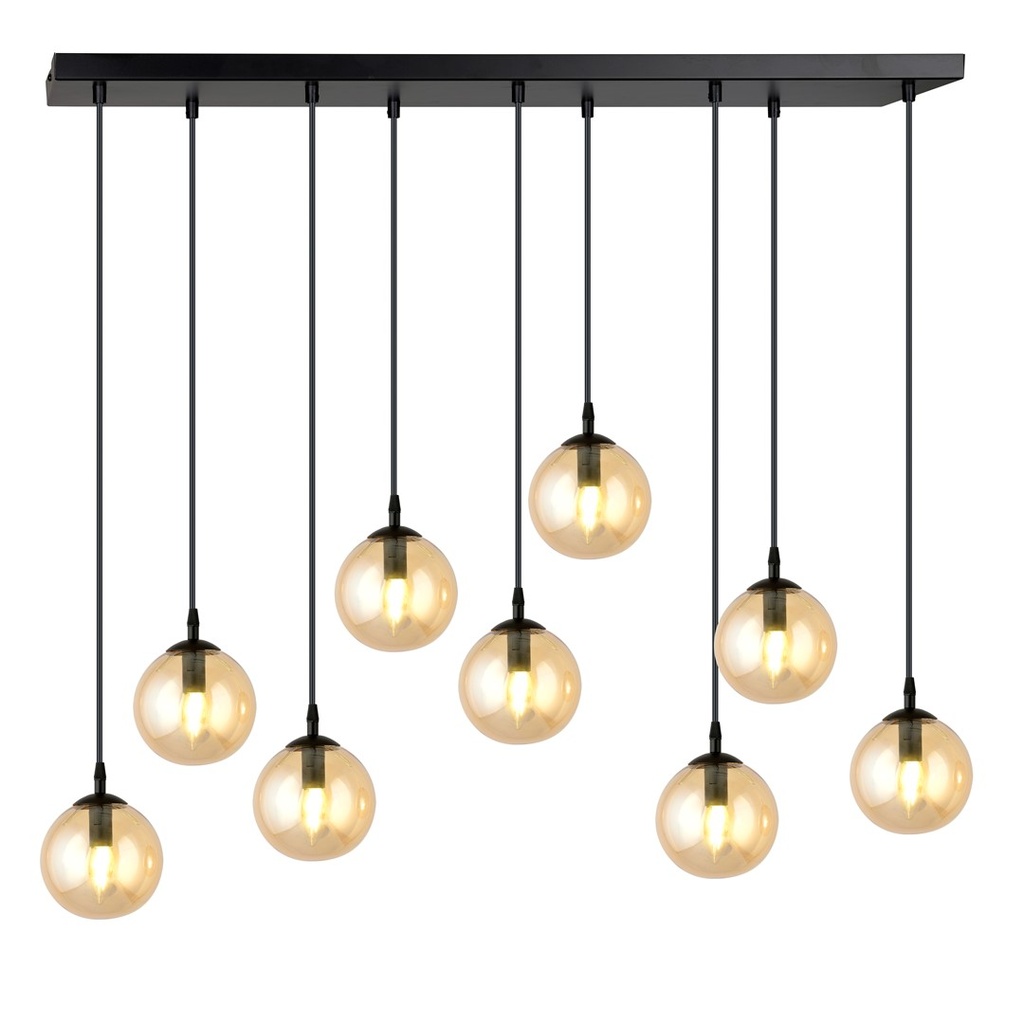 Lampada a sospensione Cosmo 9 Bl Miodowy
