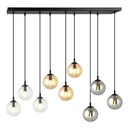 Lampe à suspension Cosmo 9 Noir Mix1
