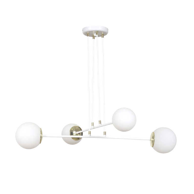 Lampada a sospensione Ognis 4 White