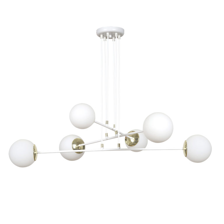 Lampada a sospensione Ognis 6 White