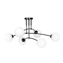 Lampada da soffitto Pregos 6 Black