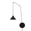 Abramo 1 Black pendant lamp