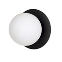 Minerva K1 Schwarze Wandleuchte