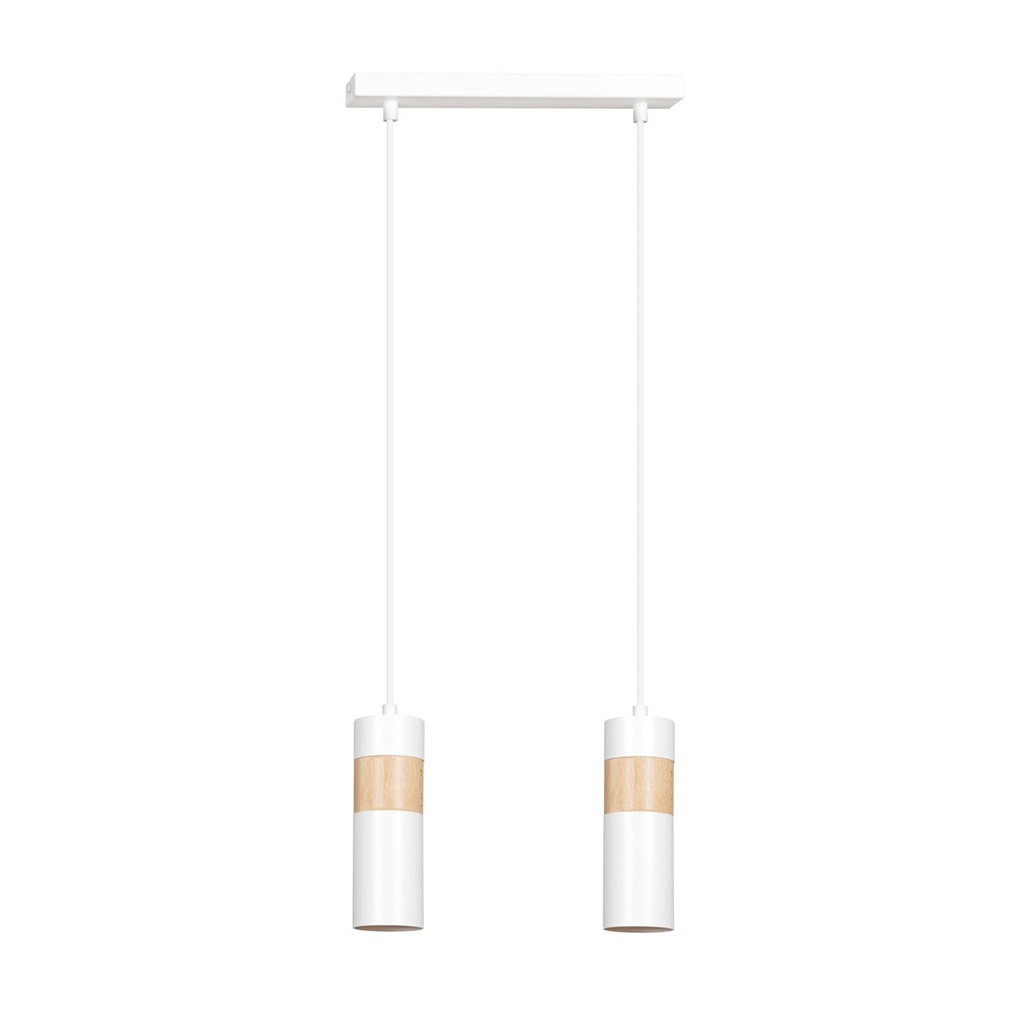 [733/2W] Lampada a sospensione Akari 2 White