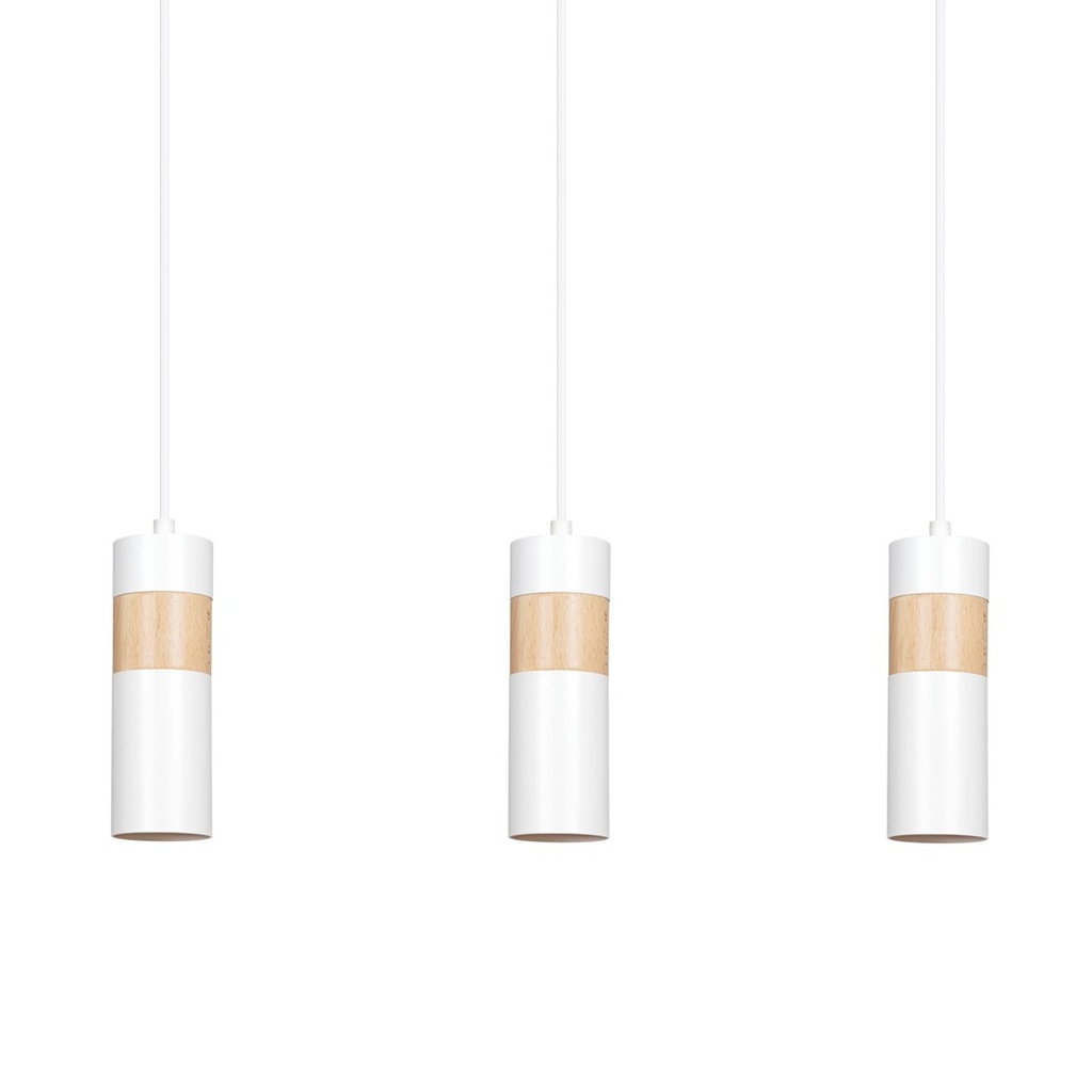 [733/3W] Lampe suspendue blanche Akari 3