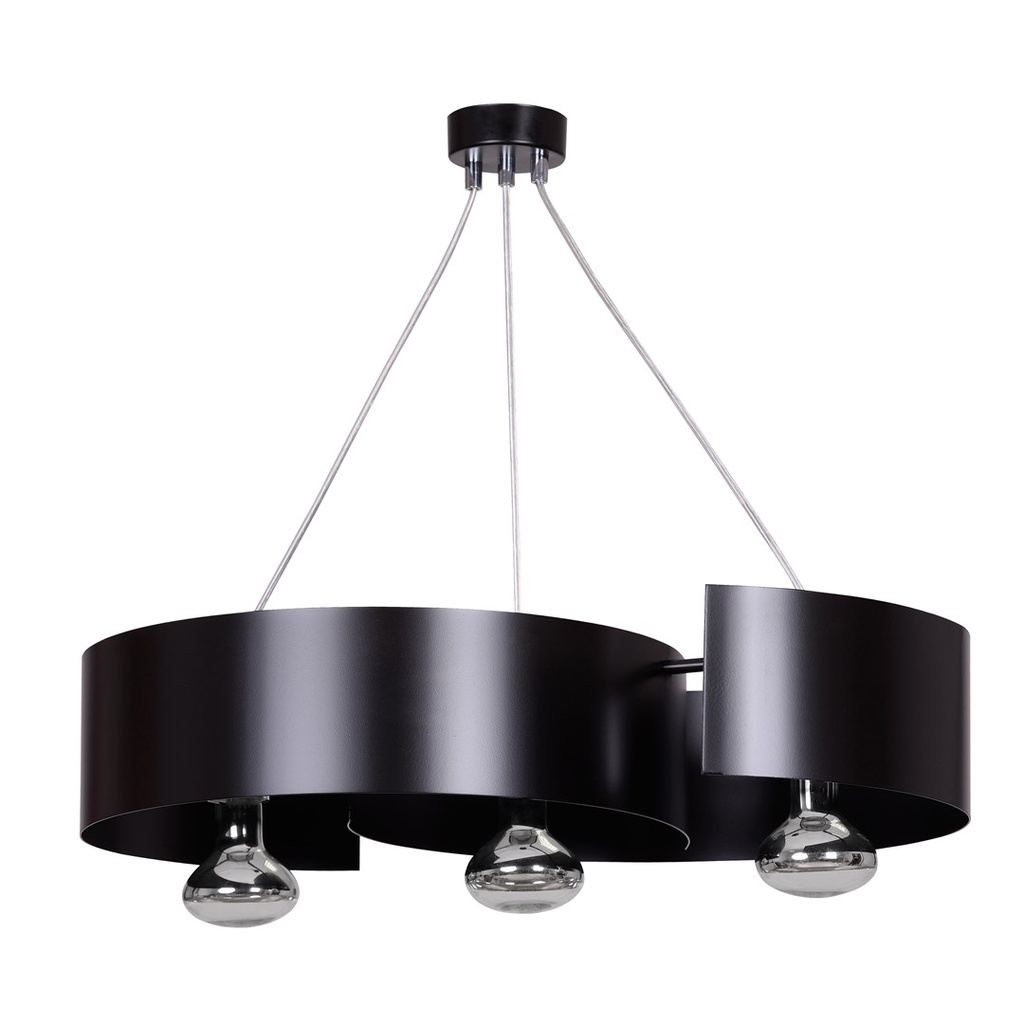 [284/3] Vixon 3 Black pendant lamp