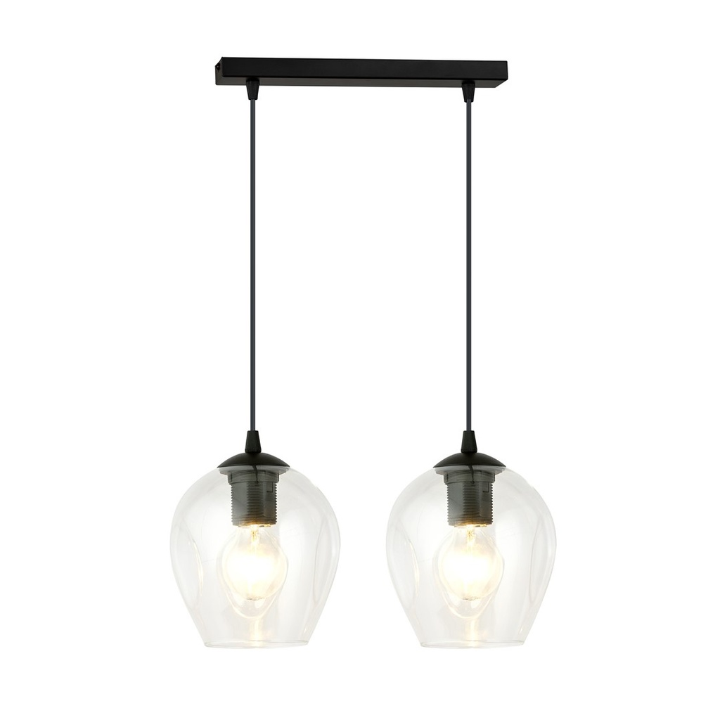 Lampada a sospensione Istar 2 Bl Transparent