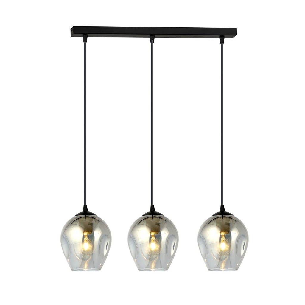 Lampada a sospensione Istar 3 Bl Grafit