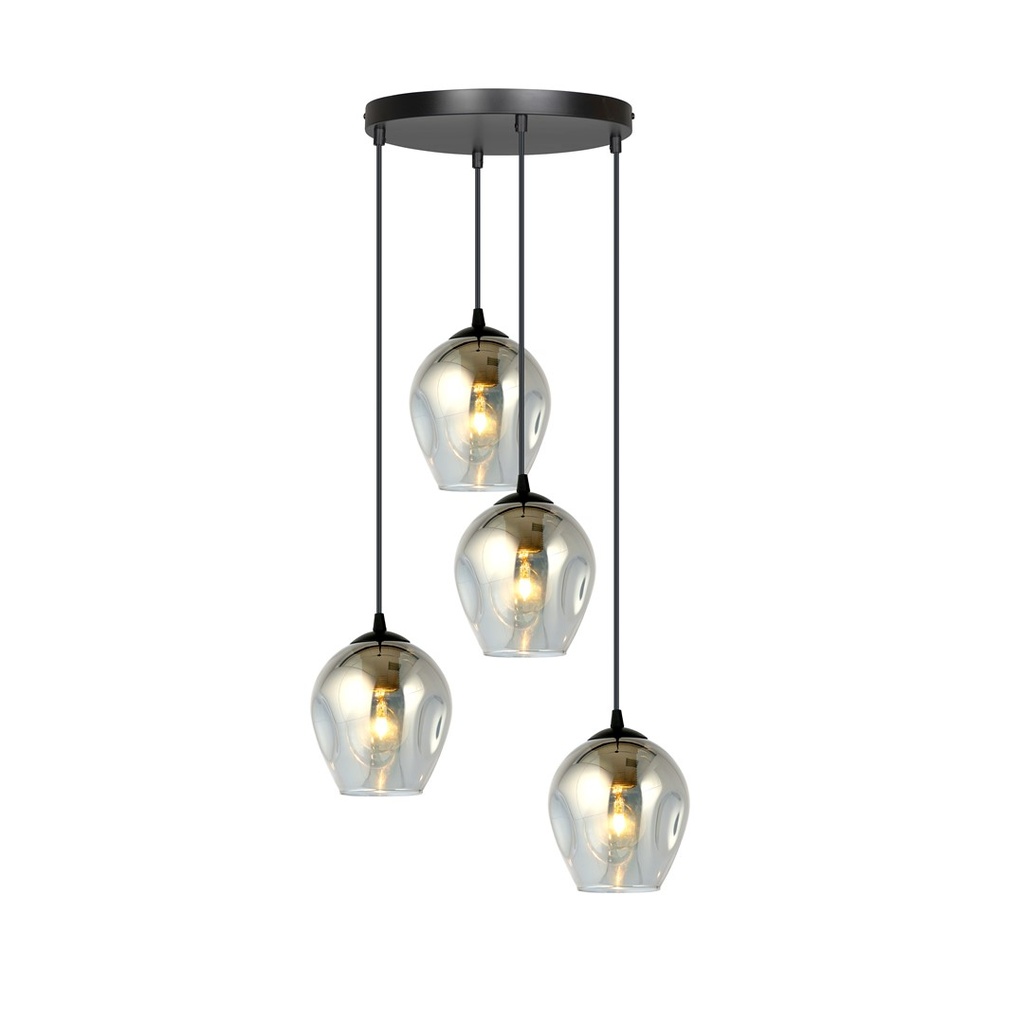 [680/4PREM] Istar 4 Bl Premium Grafit pendant lamp