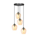 Istar 4 Black Premium Miodowy pendant lamp