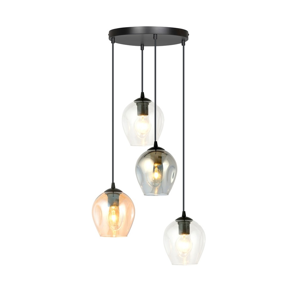 Istar 4 Schwarz Premium Mix Pendelleuchte