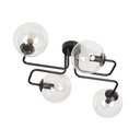 Brendi 4 Bl Transparent Deckenleuchte