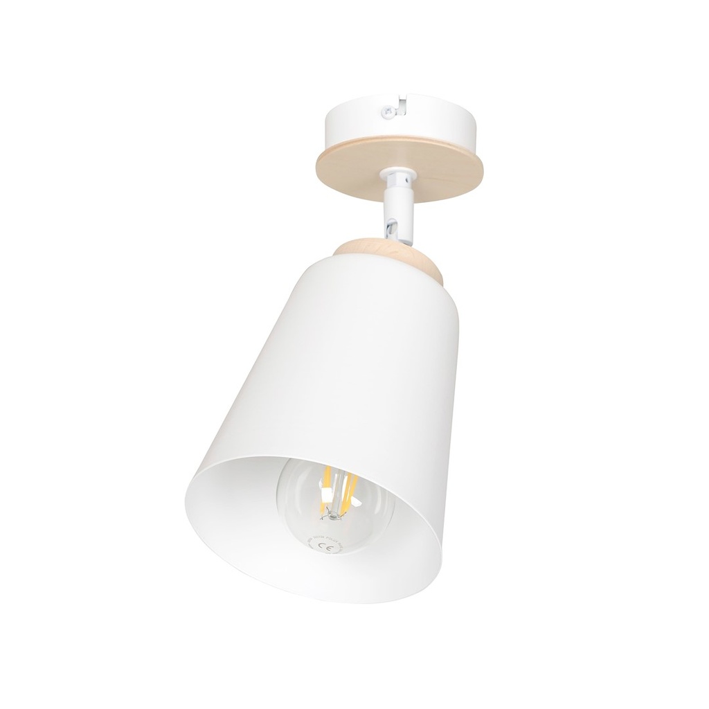 [724/1] Plafonnier Atlas 1 Blanc