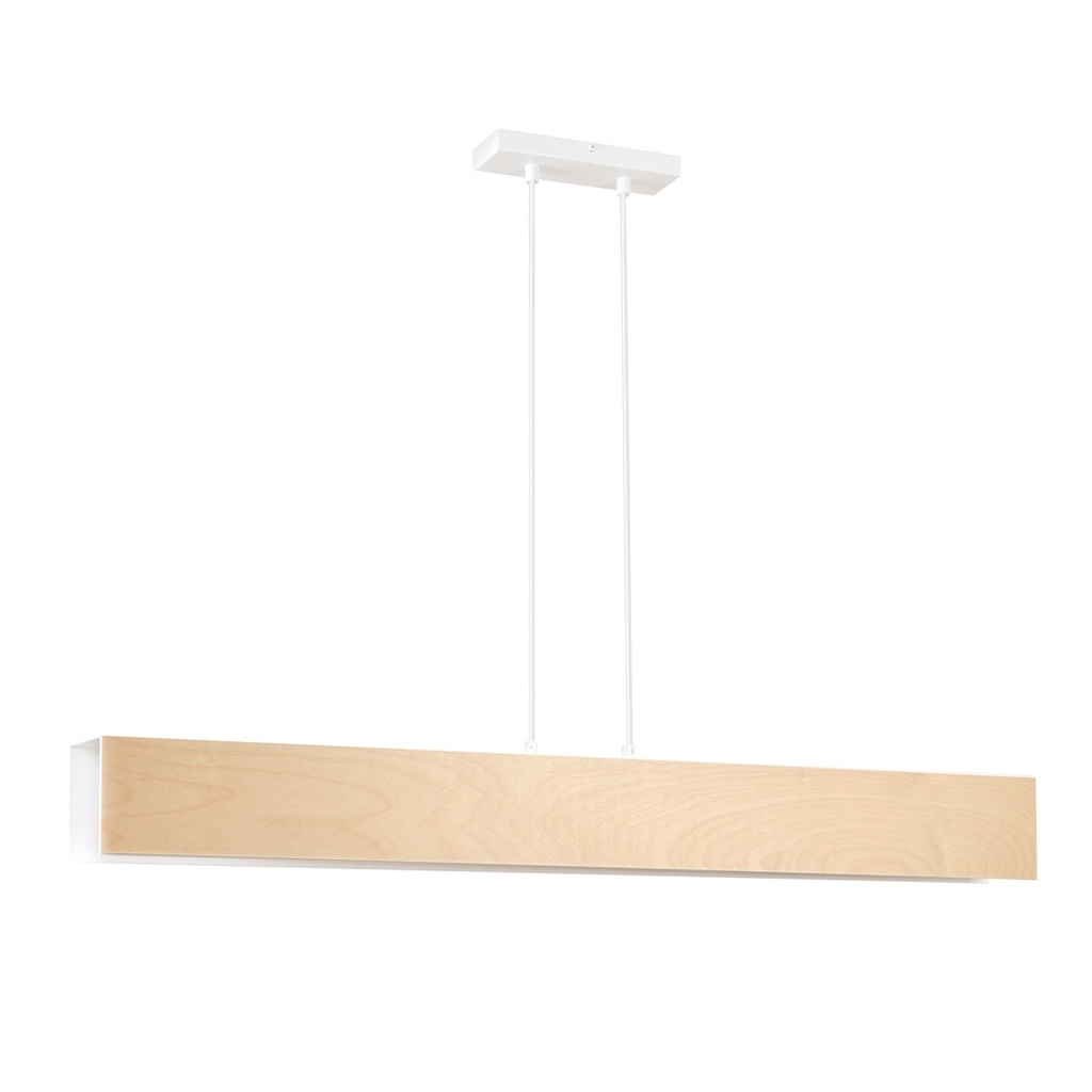 [611/4] Carlo 4 White pendant lamp