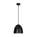 Lampe suspendue Lenox 1 noire/blanche
