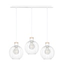 Barbado 3 White pendant lamp