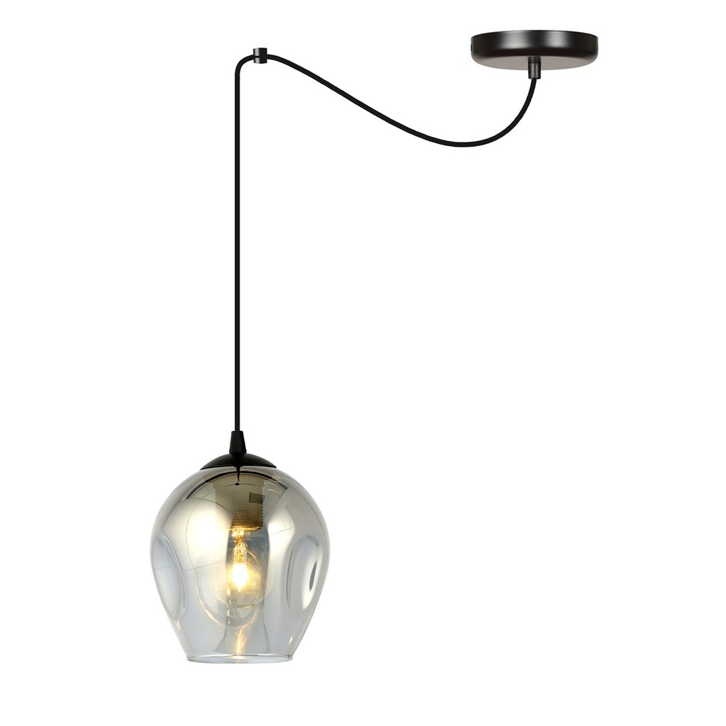 Lampada a sospensione Level 1 Bl Grafit
