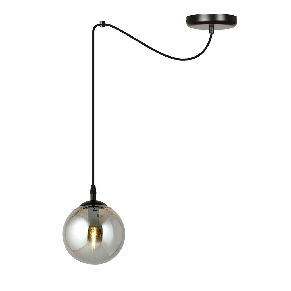 [937/1] Lampada a sospensione Gigi 1 Bl Grafit