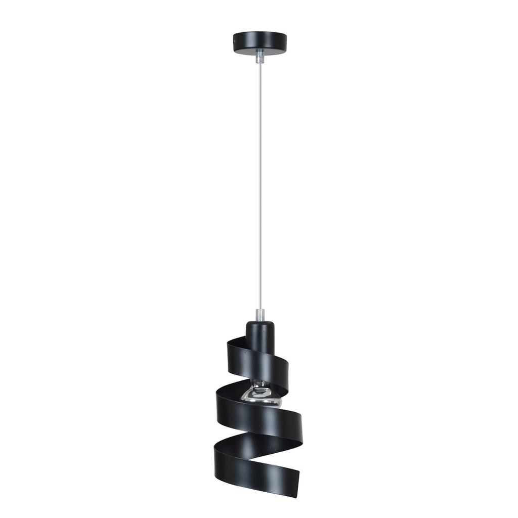 [352/1] Lampe suspendue noire Saga 1