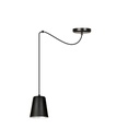 Lampe suspendue Link 1 noire/blanche
