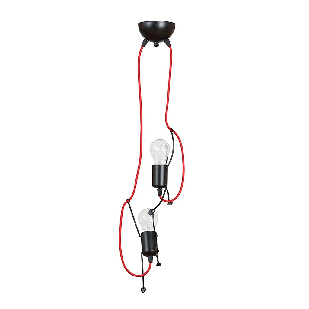 Lampada a sospensione Bobi 2 Black