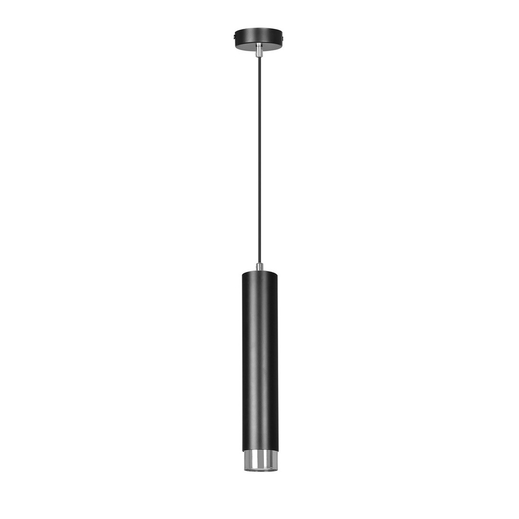 [643/1] Lampada a sospensione Kibo 1 Bl/Chrome