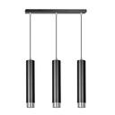Lampe suspendue Kibo 3 Bl/Chrome