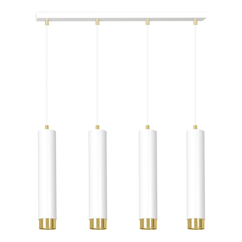 [642/4] Lampada a sospensione Kibo 4 Wh/Gold