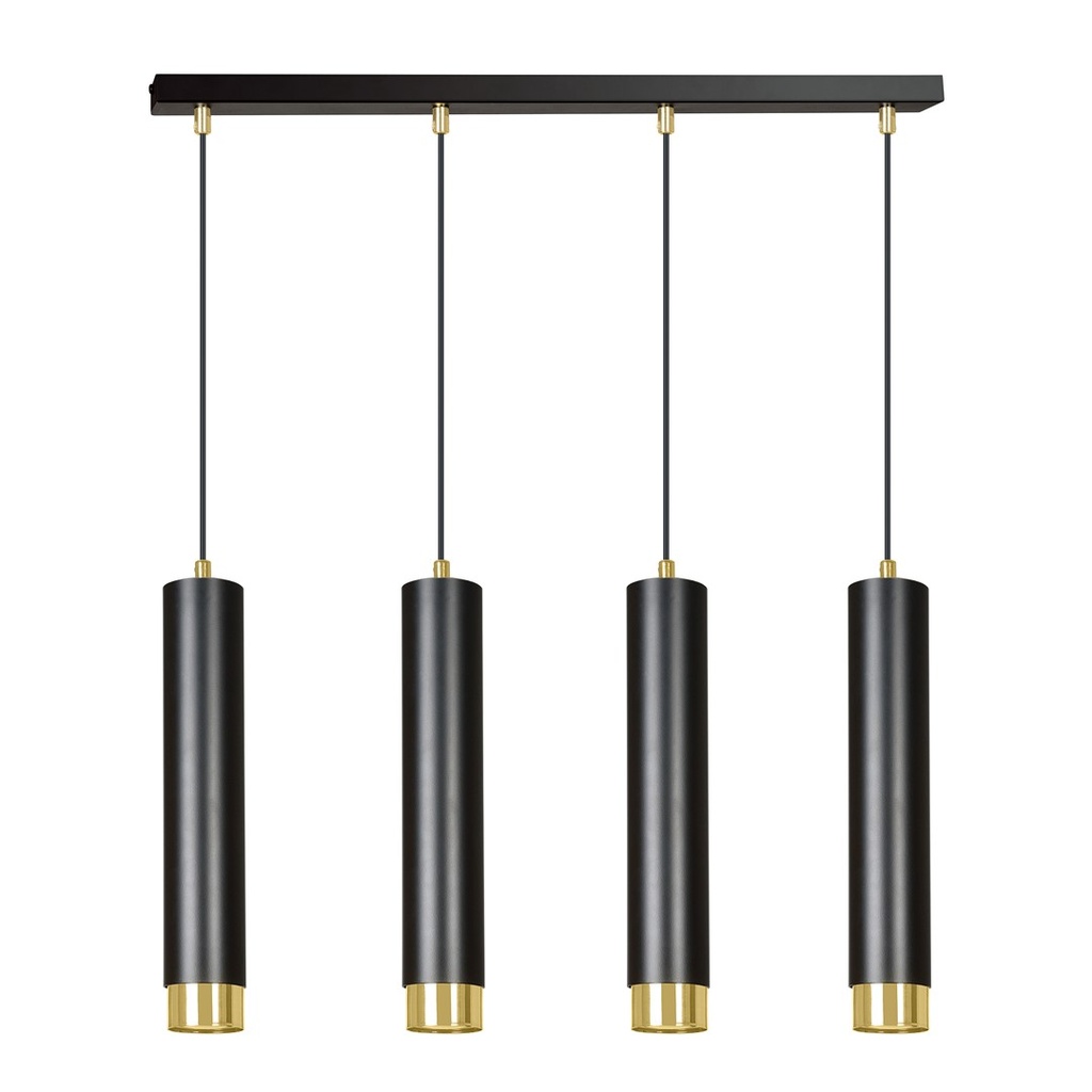 [644/4] Kibo 4 Bl/Gold pendant lamp