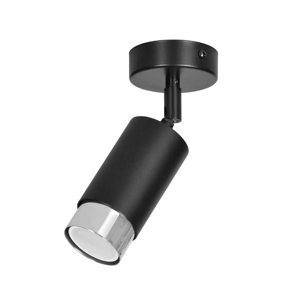 [964/1] Plafonnier Hiro 1 Bl/Chrome