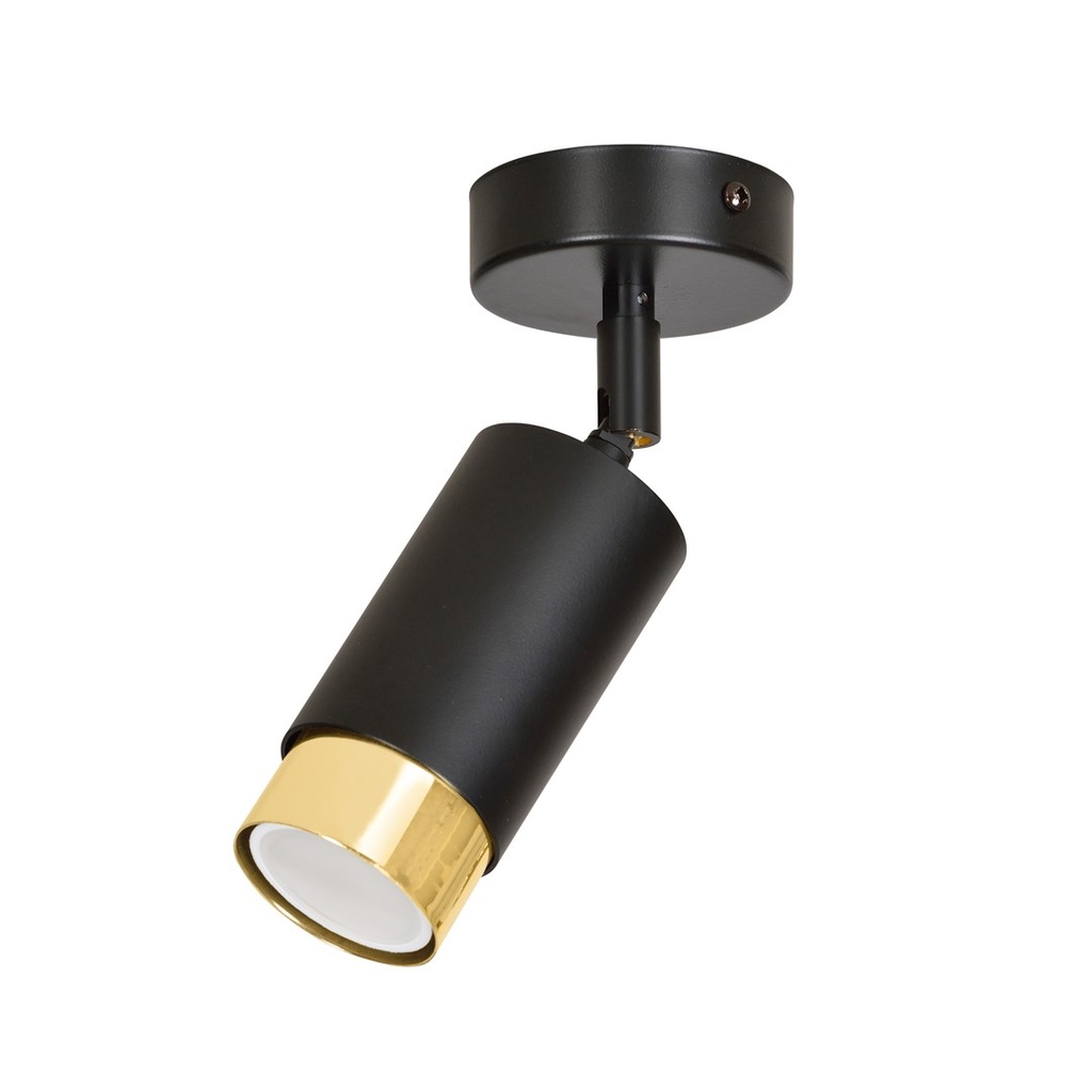 [965/1] Plafonnier Hiro 1 Bl/Gold