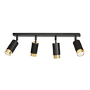 Lampada da soffitto Hiro 4 Bl/Gold